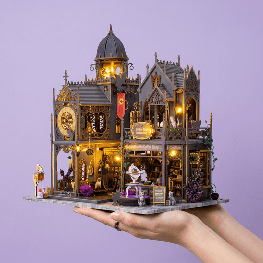 Magic Castle DIY miniature house kit front view