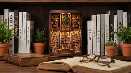 What are DIY book nook kits and why are they so popular among adults