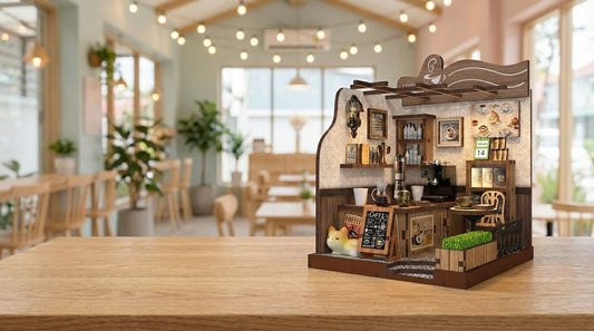 Create Your Stress Free Dreamland through DIY Miniature Cafes 