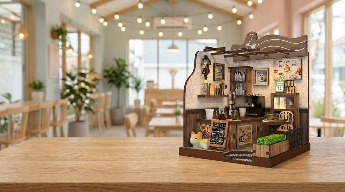 Create Your Stress Free Dreamland through DIY Miniature Cafes - Soothee