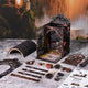 Dragon Castle DIY Book Nook Kit: Build Time, Tools, Stonework, and Lights - Soothee®