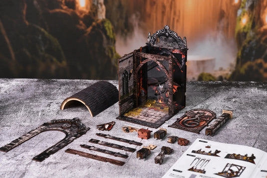 Dragon Castle DIY Book Nook Kit: Build Time, Tools, Stonework, and Lights - Soothee®