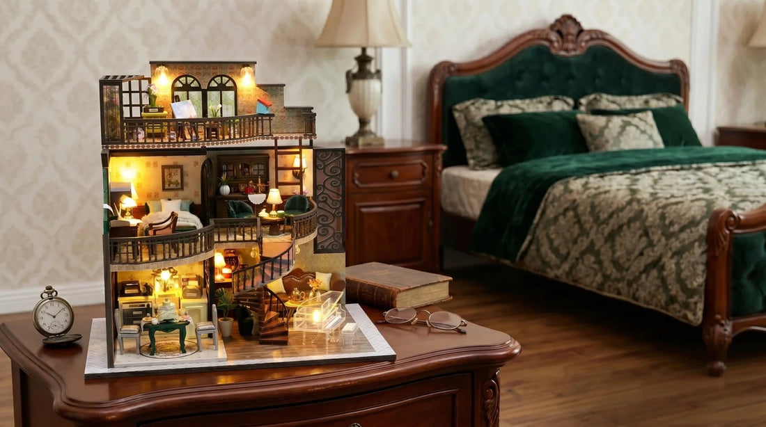 Dreamy Loft DIY Miniature House Kit: A Gift for Creative Adults - Soothee®