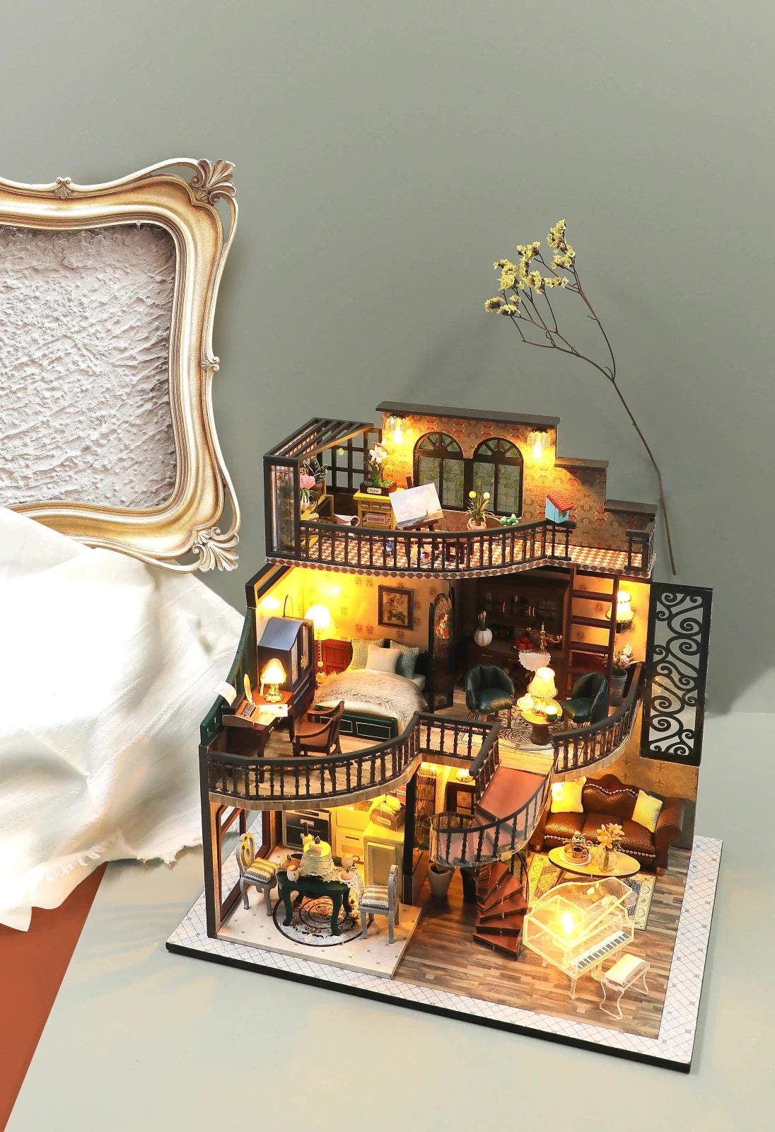 Dreamy Loft DIY Miniature House Kit: Build Time, Tools, and Session Plan - Soothee®