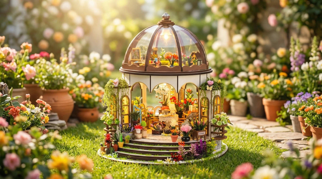 Hanging Garden DIY Miniature House Kit: From Babylon to Balcony Gardens - Soothee®