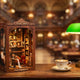Twilight Library DIY Book Nook Kit: Lamplit Reading Rooms in Books and Screen - Soothee®