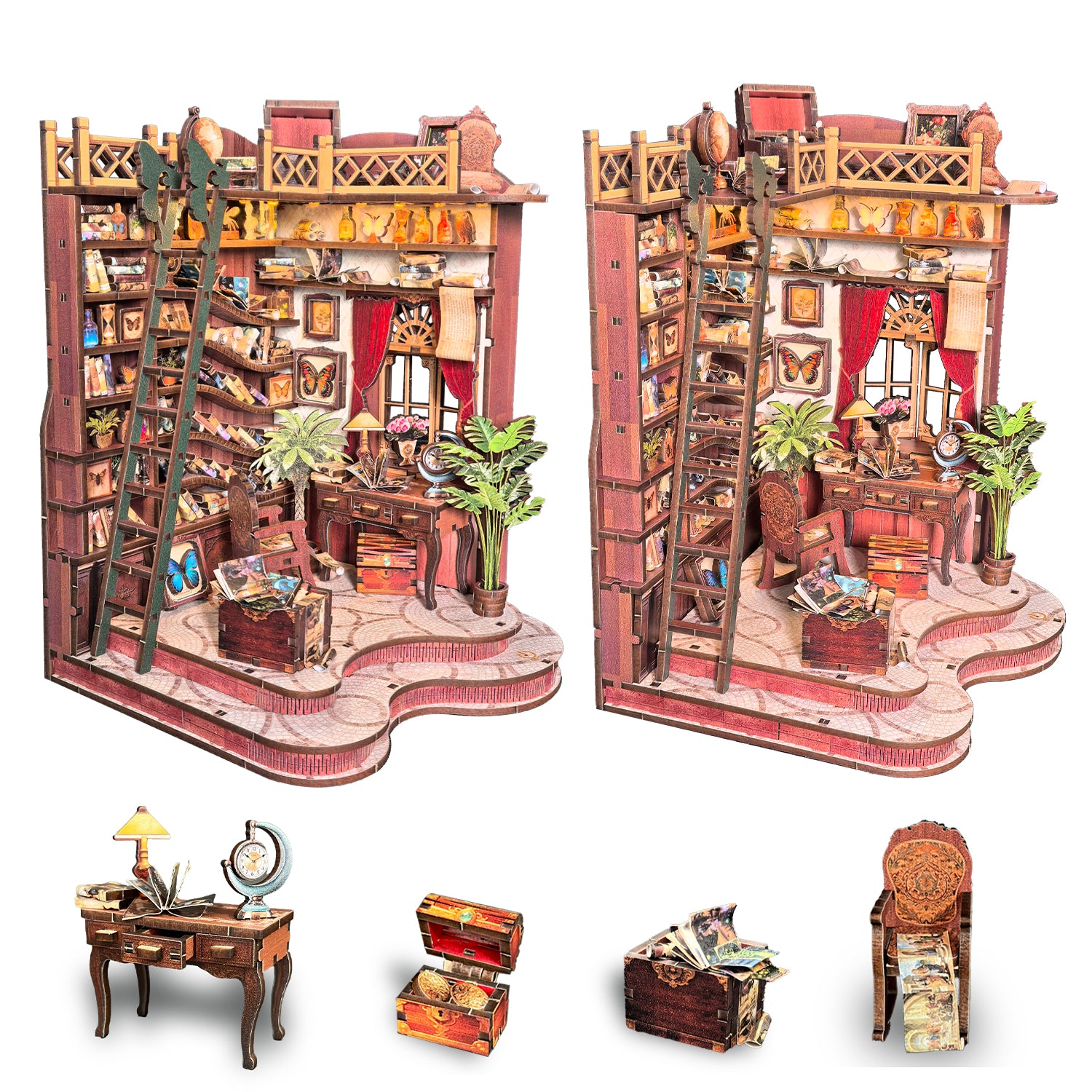 Sakura Alley DIY book nook display