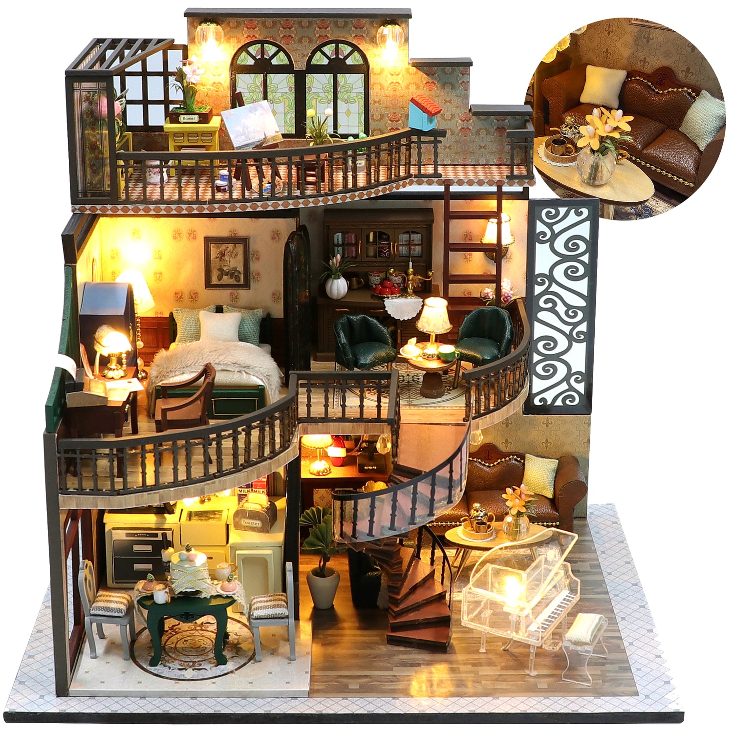 Mellow Pub DIY miniature kit