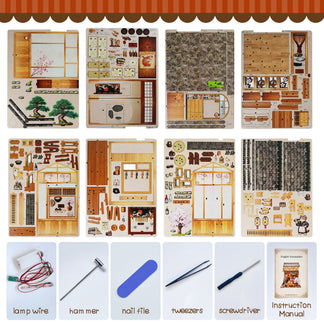 DIY Book Nook Kit | Yakitori Grill House - Soothee