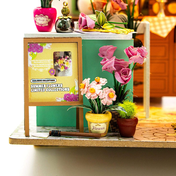 Alice's Garden DIY miniature house kit finished Alice Garden decor