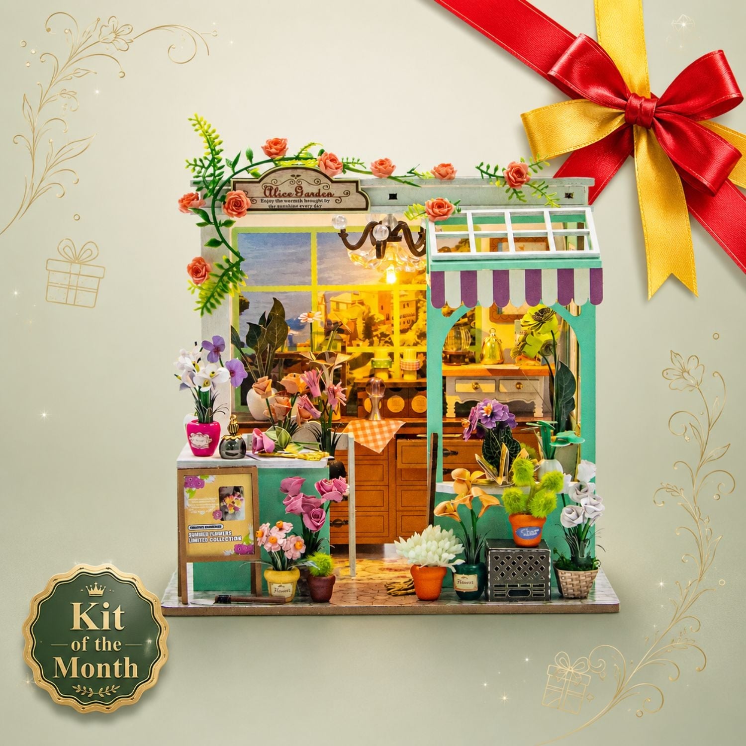 DIY Miniature House Kit | Alice's Garden - Soothee