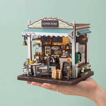 Cafe Rure DIY miniature house kit front view