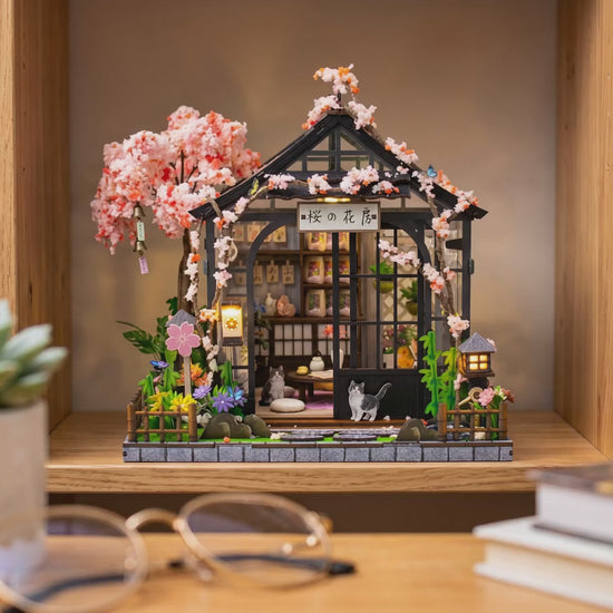Soothee DIY Miniature House Kit | Sakura Greenhouse