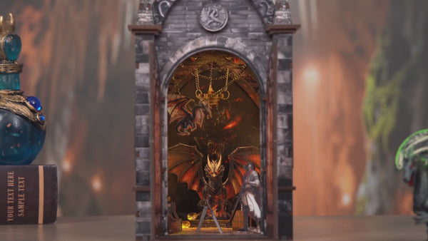 Soothee DIY Book Nook Kit | Dragon Castle