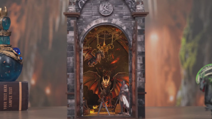 Soothee DIY Book Nook Kit | Dragon Castle