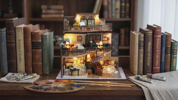 Soothee DIY Miniature House Kit | Dreamy Loft
