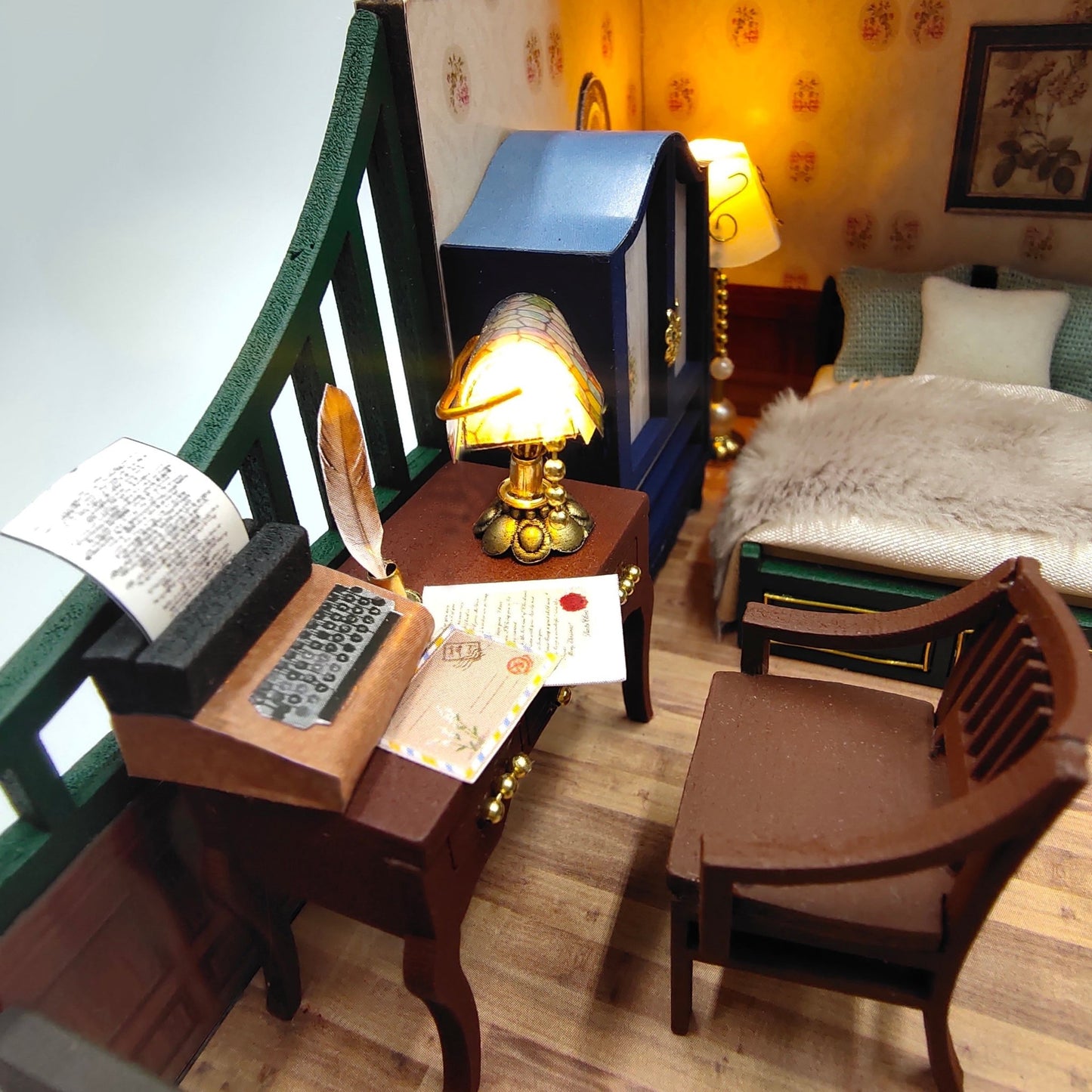 Dreamy Loft DIY miniature house kit celestial vintage furniture