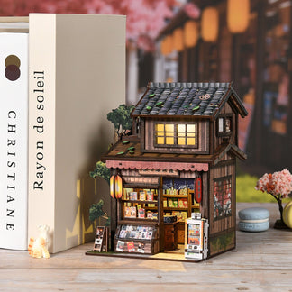 Soothee DIY Miniature House Kit | Kasuga Grocery Store - Soothee